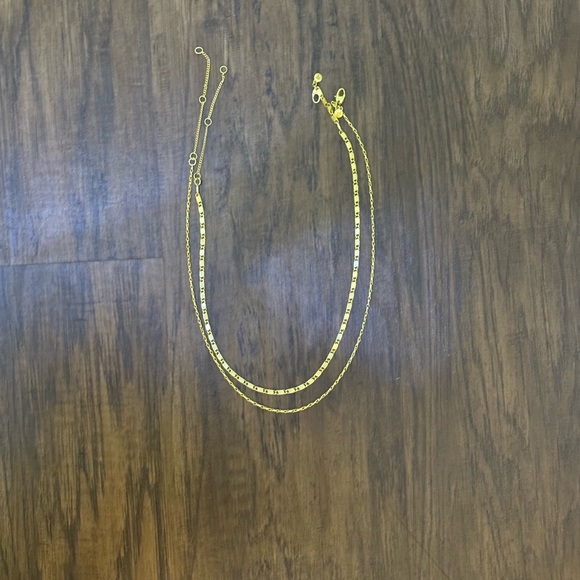 Madewell  two -pieces chain necklace - Picture 5 of 7